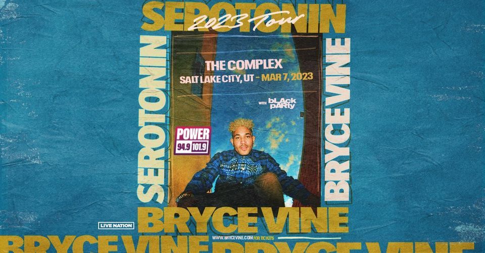 Bryce Vine Serotonin 2023 Tour at The Complex SLC, The Complex, Salt