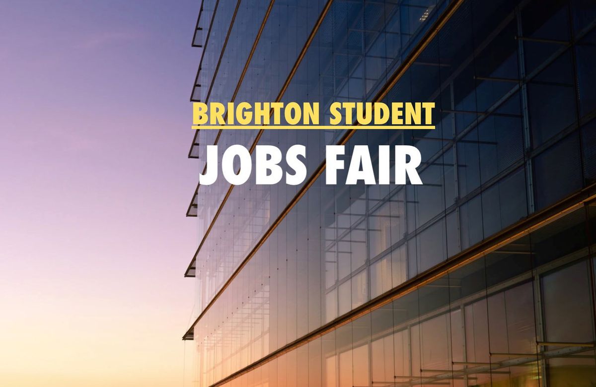 Brighton Student Jobs Fair