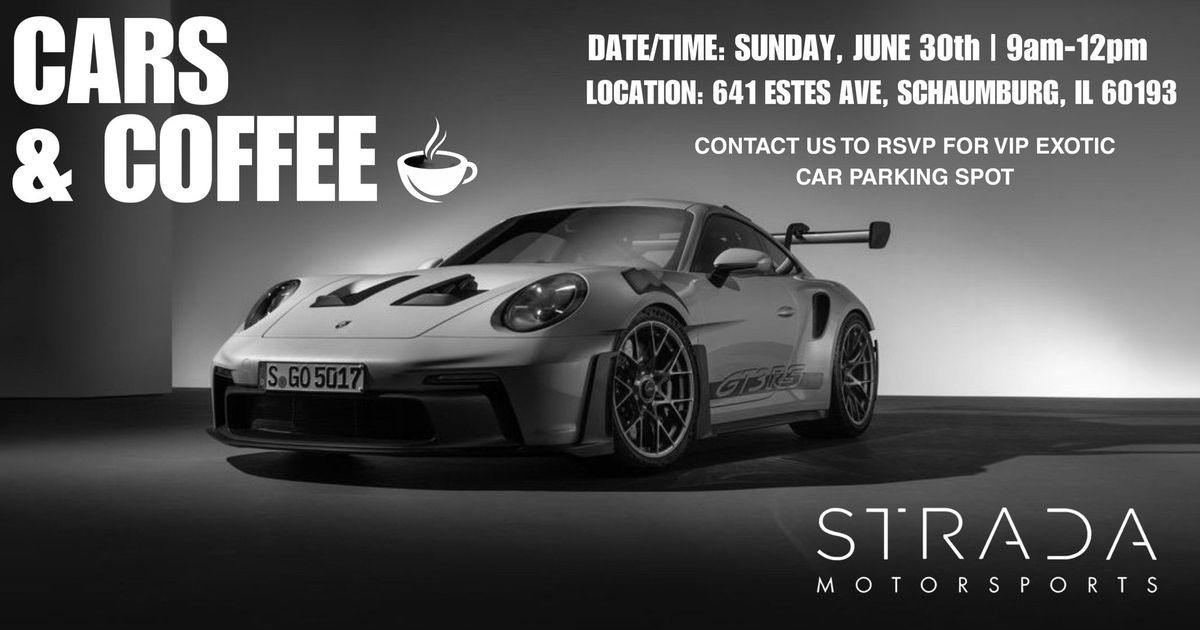 Cars and Coffee At Strada Motorsports