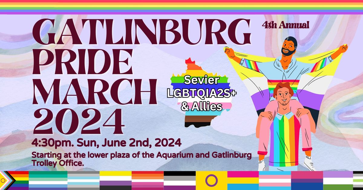 Gatlinburg Pride March 2024 ?\ufe0f\u200d\u26a7\ufe0f?\ufe0f\u200d??