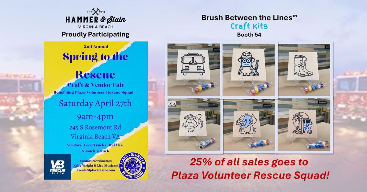 2nd Annual Spring to the Rescue Craft & Vendor fair 