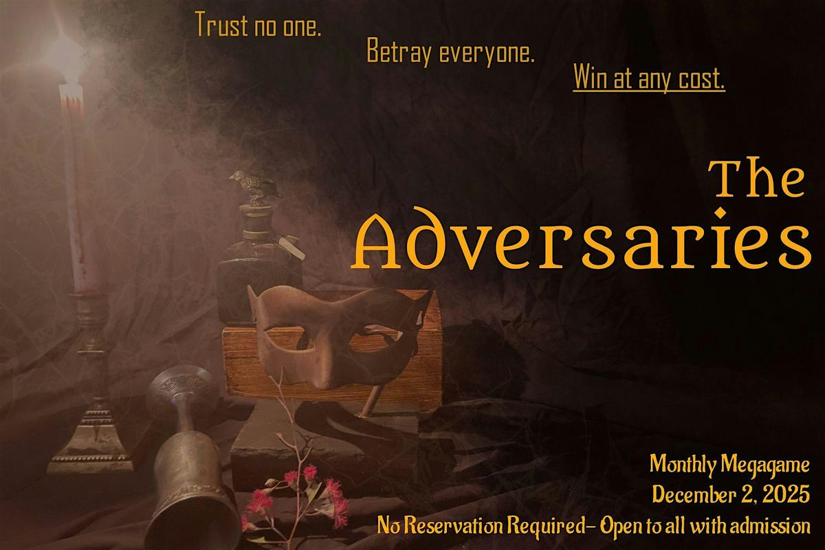 The Adversaries: a Monthly Megagame experience