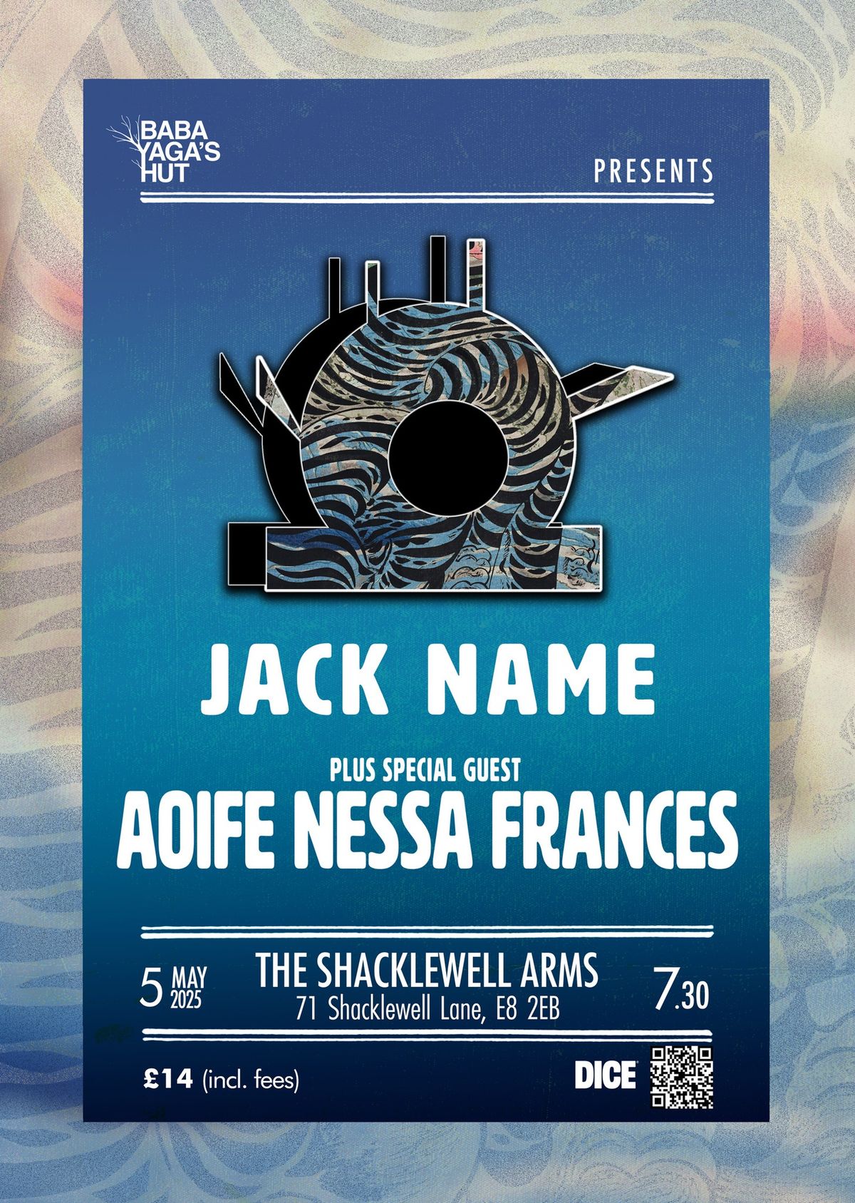 Jack Name plus special guest Aoife Nessa Frances