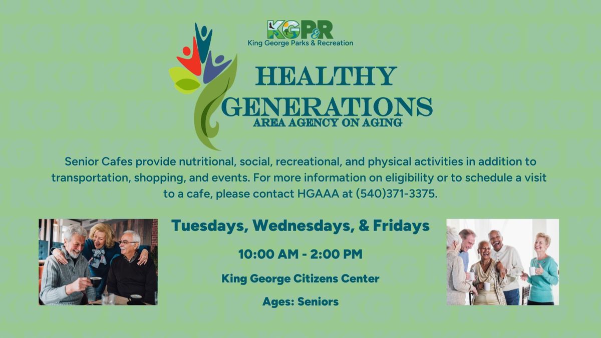 Healthy Generations Senior Cafe