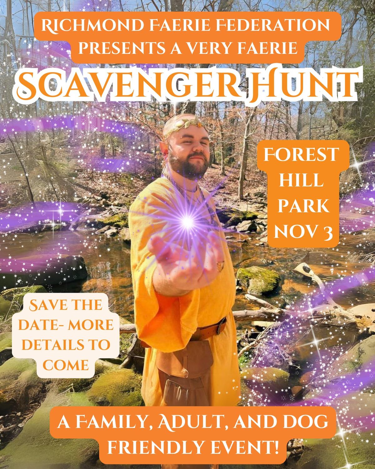 RVA Faerie Federation Presents: The Sun King\u2019s Quest \u2014 An All Ages Faerie Scavenger Hunt