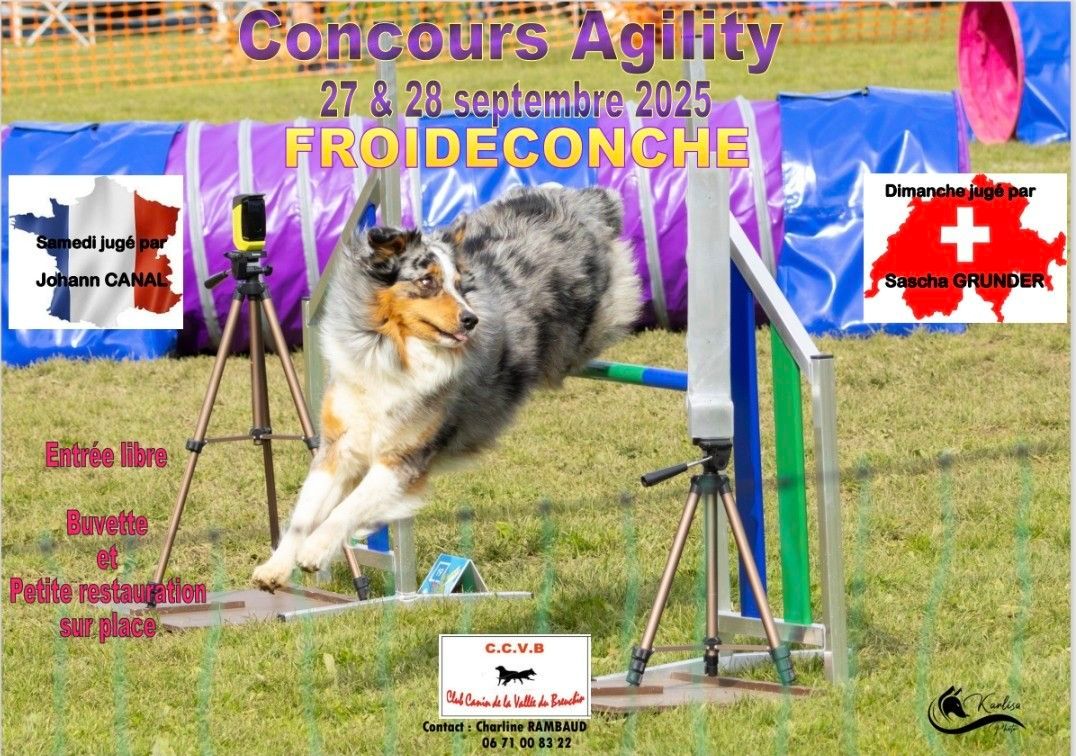 concours agility Froideconche 