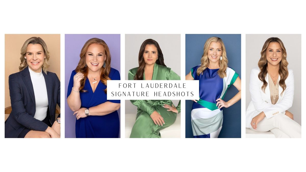 Women In Business Headshot Event | Fort Lauderdale 