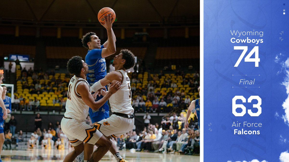 Air Force Falcons at Wyoming Cowboys Mens Basketball