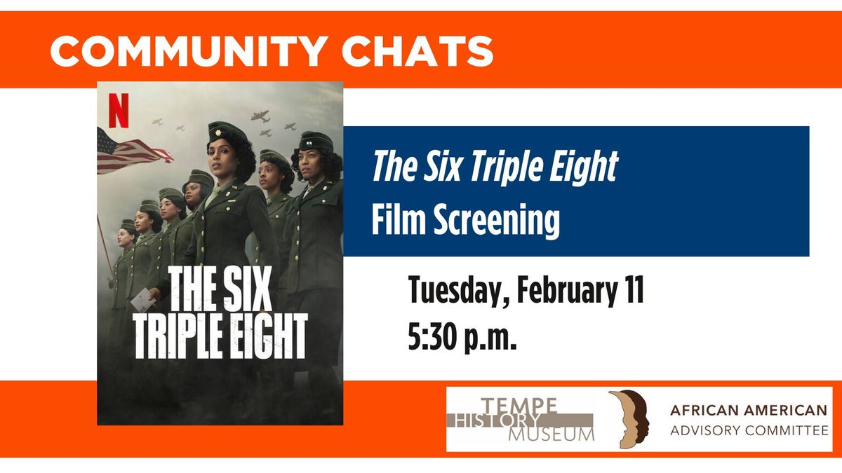 AAAC Community Chats: The Six Triple Eight Film Screening