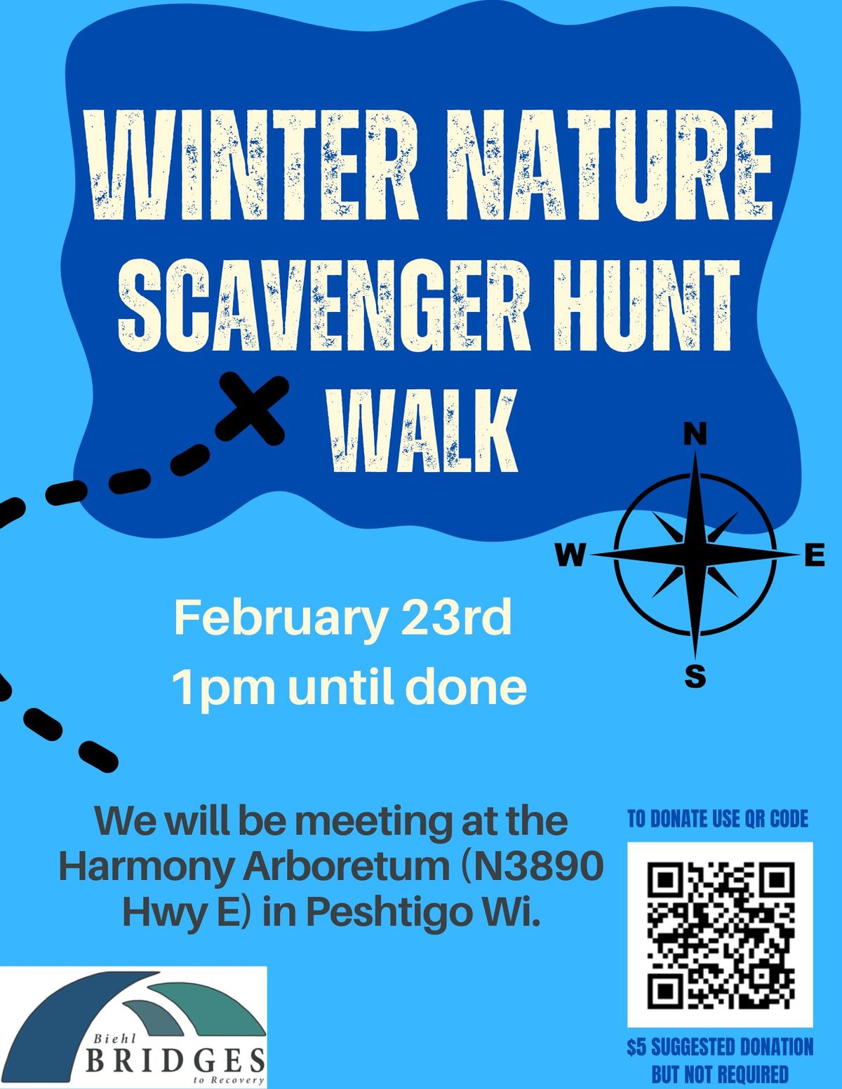 Winter Nature Scavenger Hunt Walk