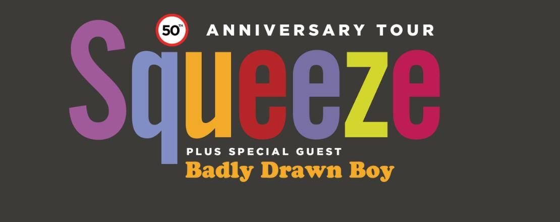 Squeeze and special guest Badly Drawn Boy. 