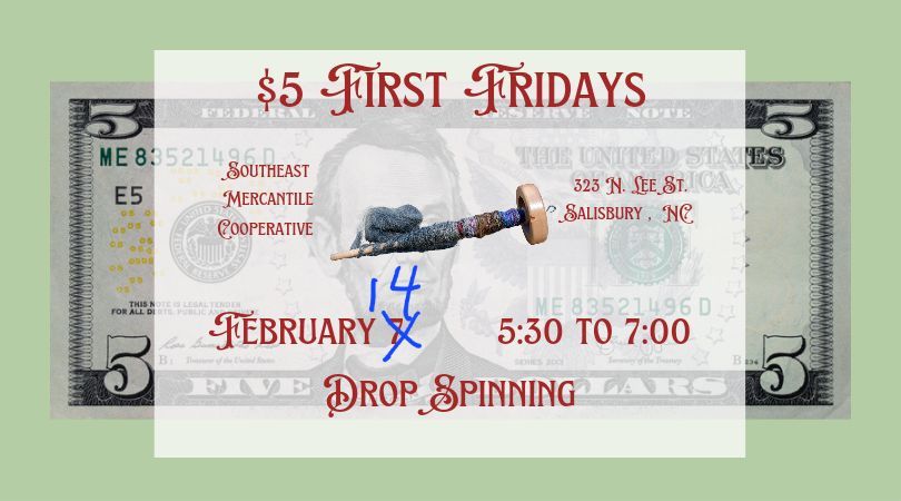 $5 First Fridays:  Drop Spinning 