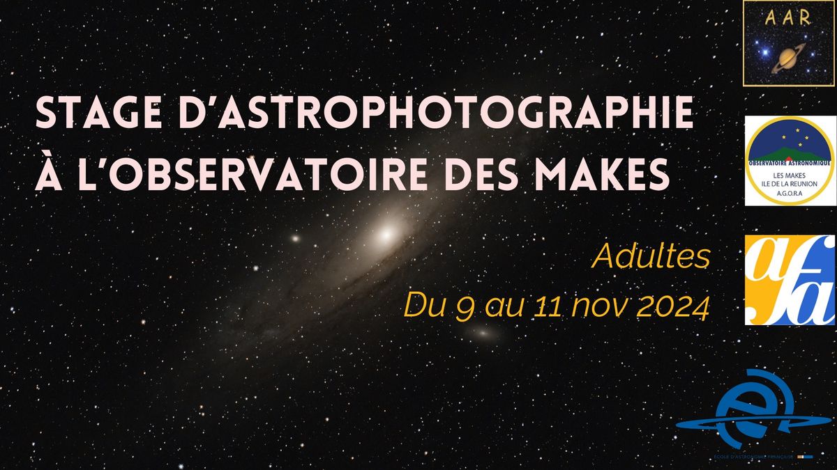 Stage Astrophotographie - Adultes