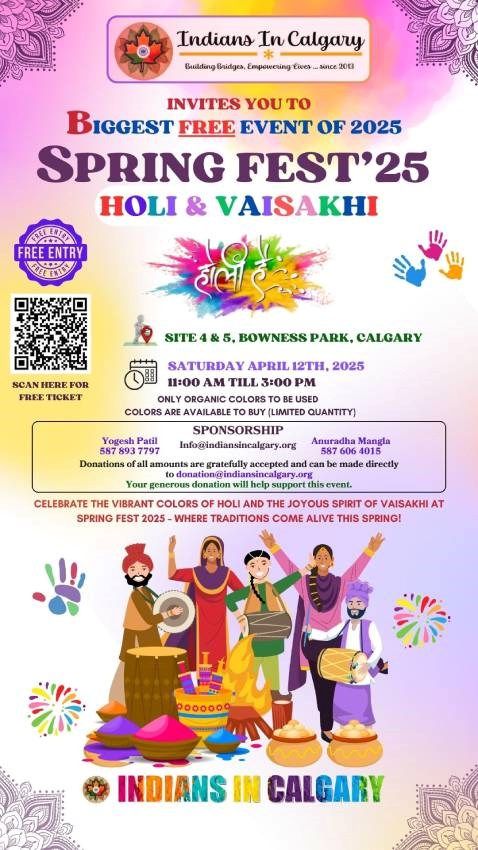 Spring Fest '25 Holi And Vaishaki