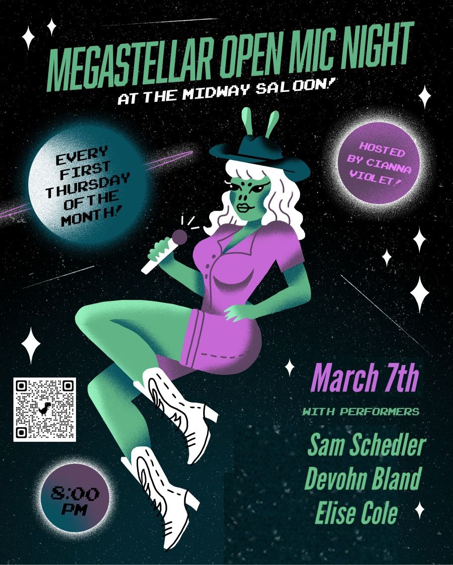 Megastellar Open Mic Night