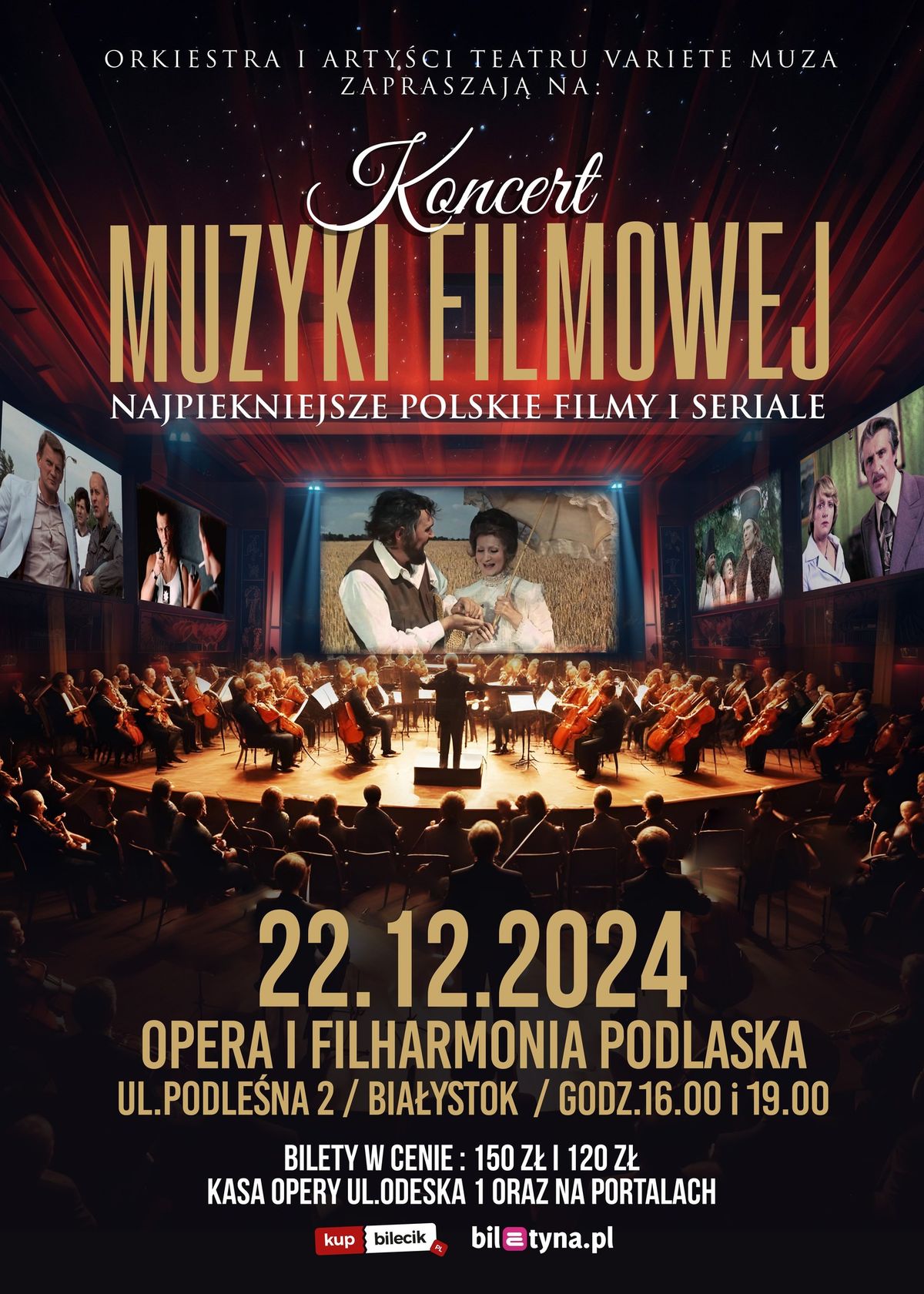 Najpi\u0119kniejsze polskie filmy i seriale - koncert muzyki filmowej :)