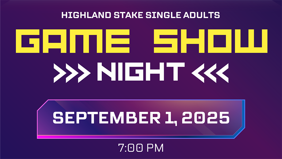 Single Adult Game Show Night