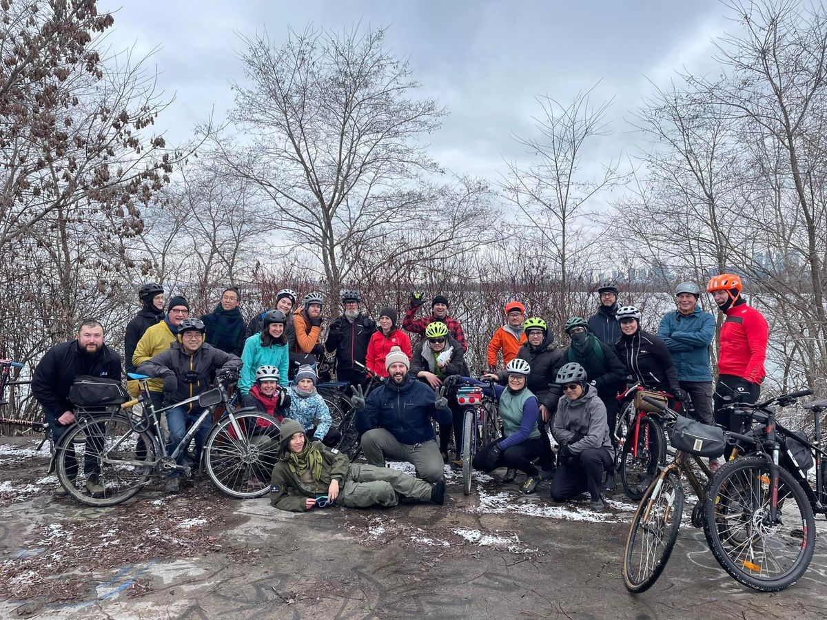 The 13th Annual New Years Day Social Ride (Not a protest)