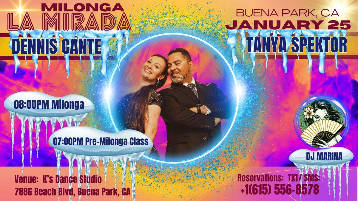 Milonga La Mirada \ud83d\udd25 Dennis Cante & Tanya Spektor \ud83d\udd25