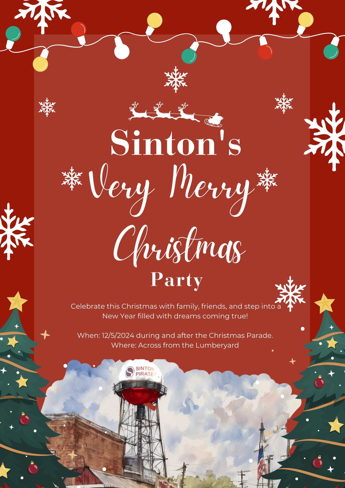 Sinton's Very Merry Christmas Party 