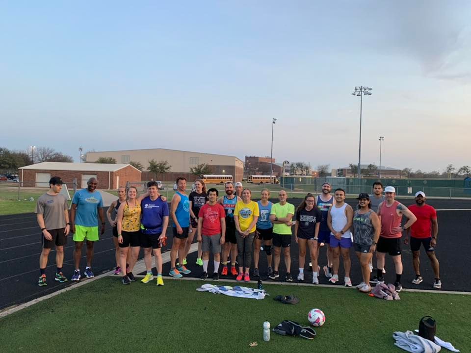 Plano Pacers Interval Tuesday Track Work  Out