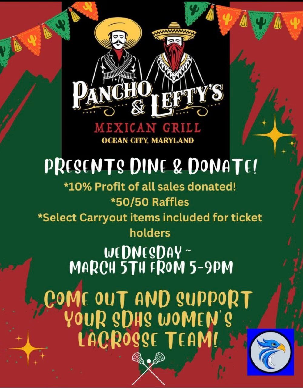 Pancho and Lefty's Dine to Donate Fundraiser