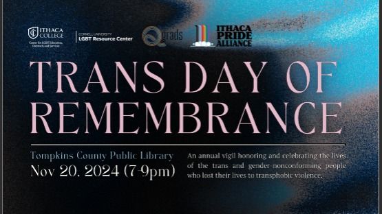 Transgender Day of Remembrance Vigil