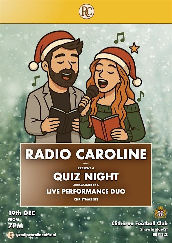 A Very Radio Caroline Christmas Quiz