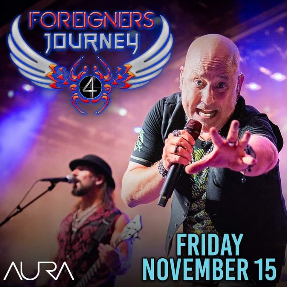 The Foreigners Journey @ Aura in Portland,Maine 