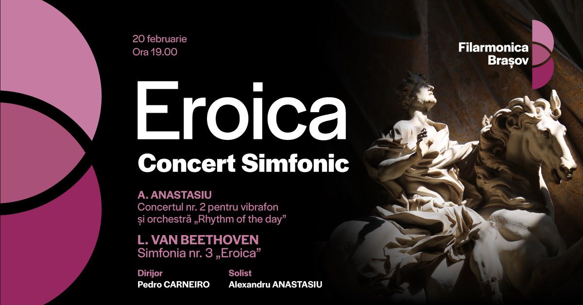 Pedro Carneiro, Alexandru Anastasiu \u0219i orchestra Filarmonicii Bra\u0219ov \u00een concert