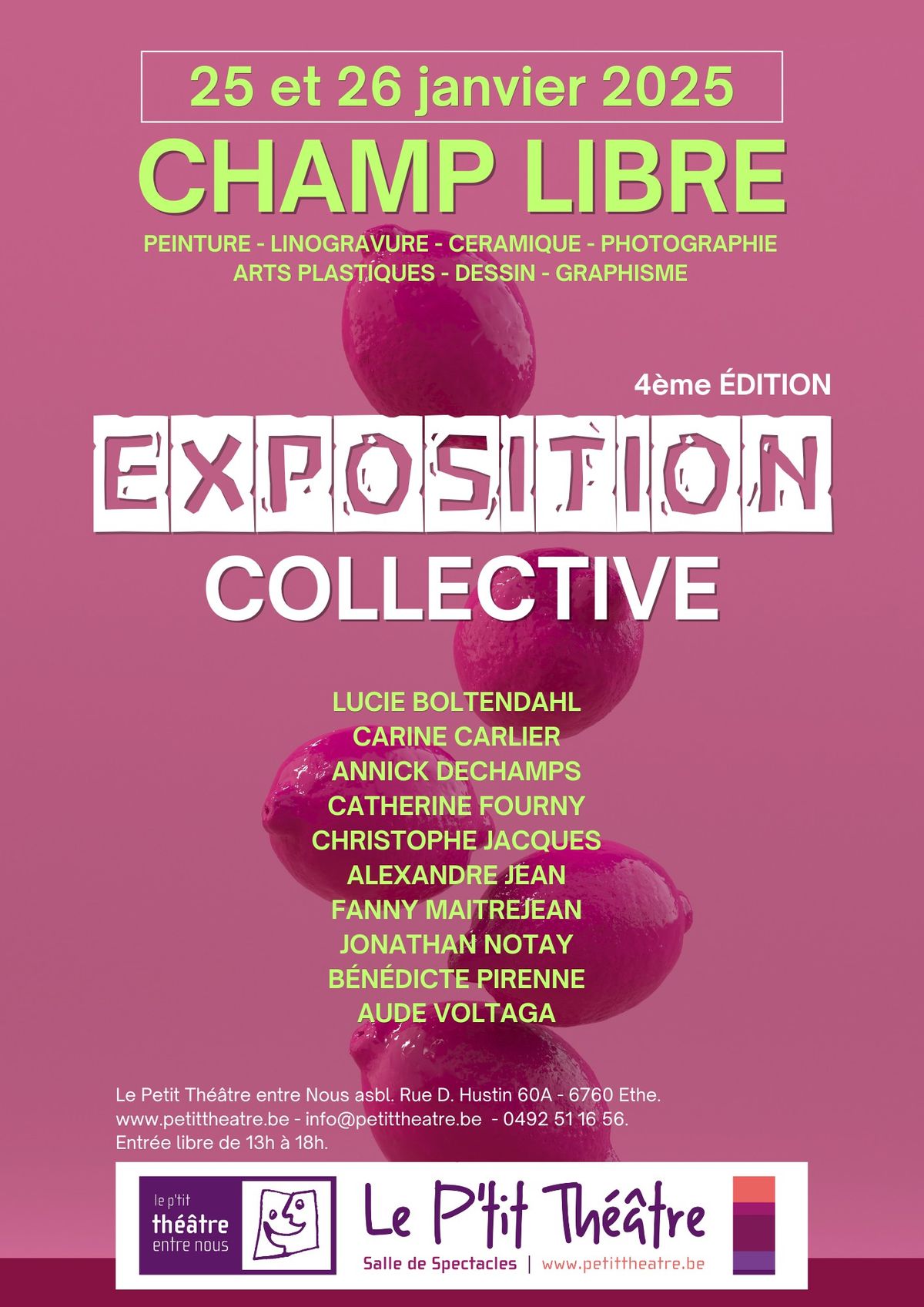 CHAMP LIBRE - EXPOSITION COLLECTIVE