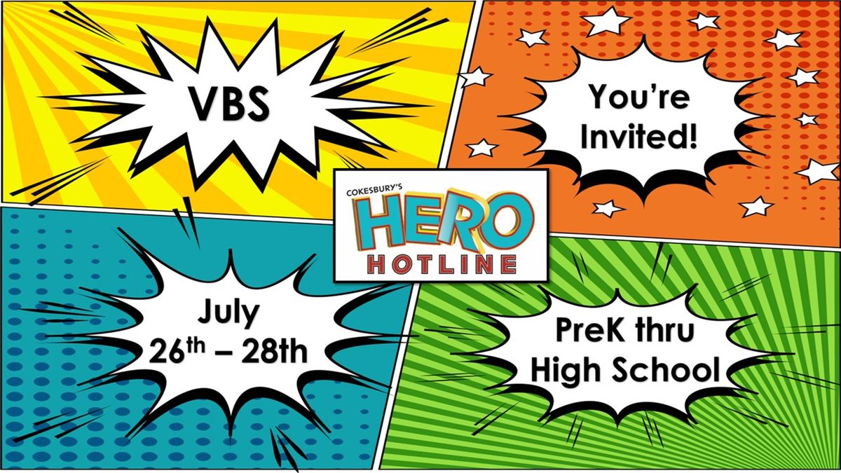 VBS - Registration is now Open!