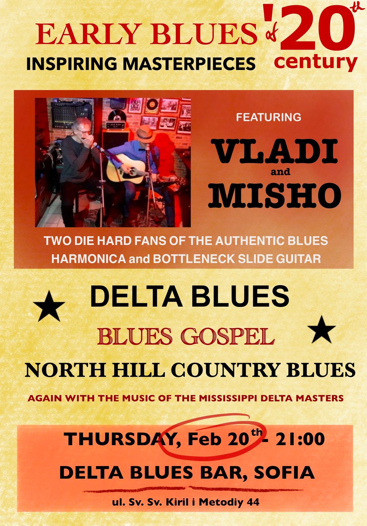 Delta Blues with Vladi and Misho 