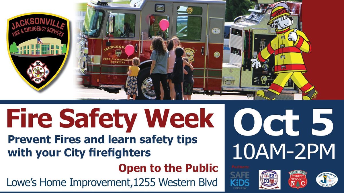 Fire Prevention Week Kickoff