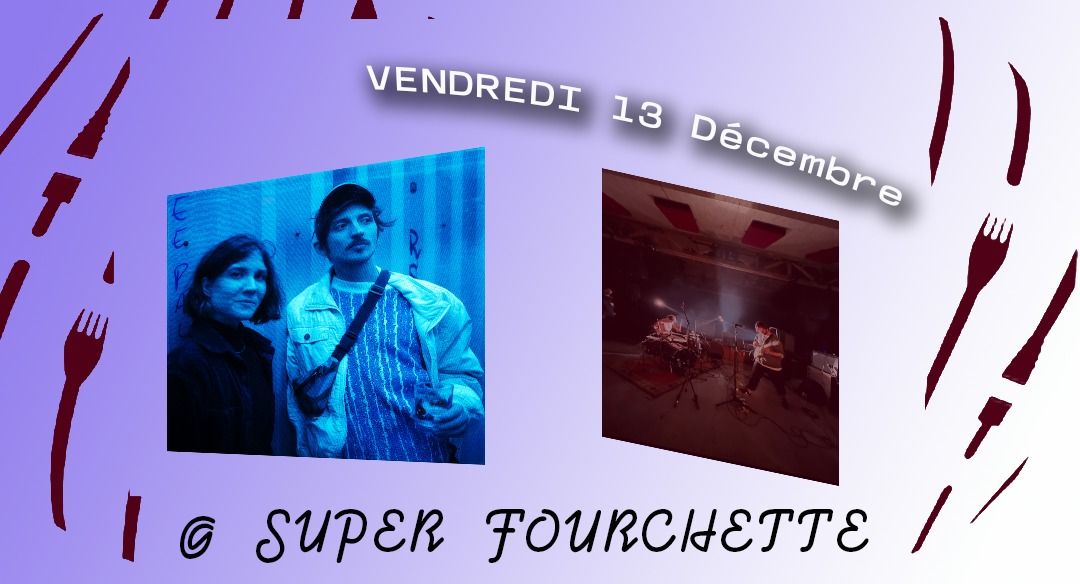 Vultures, Hyenas and Coyotes (FR\/SE) + Mercure en Retrograde (BE) @ Super Fourchette