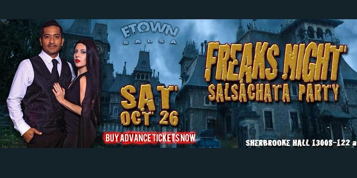 HALLOWEEN LATIN PARTY "SALSACHATA FREAKS"