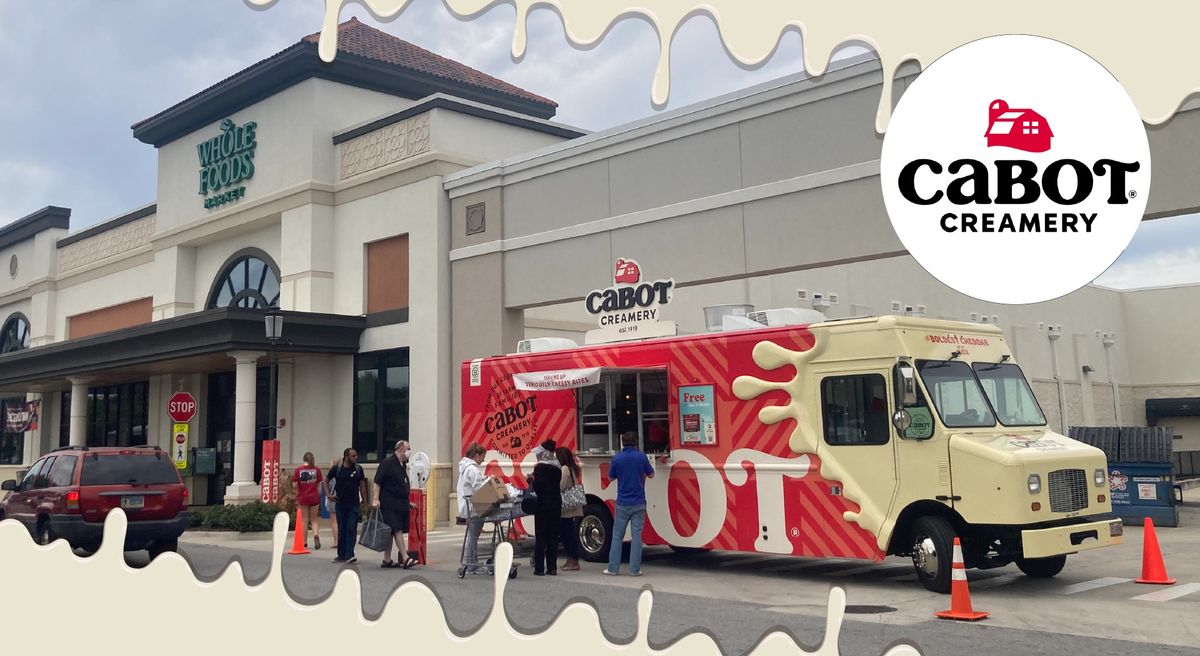 Enjoy Complimentary Samples at the Cabot Creamery Truck Event at Whole Foods, Butler Town Center!