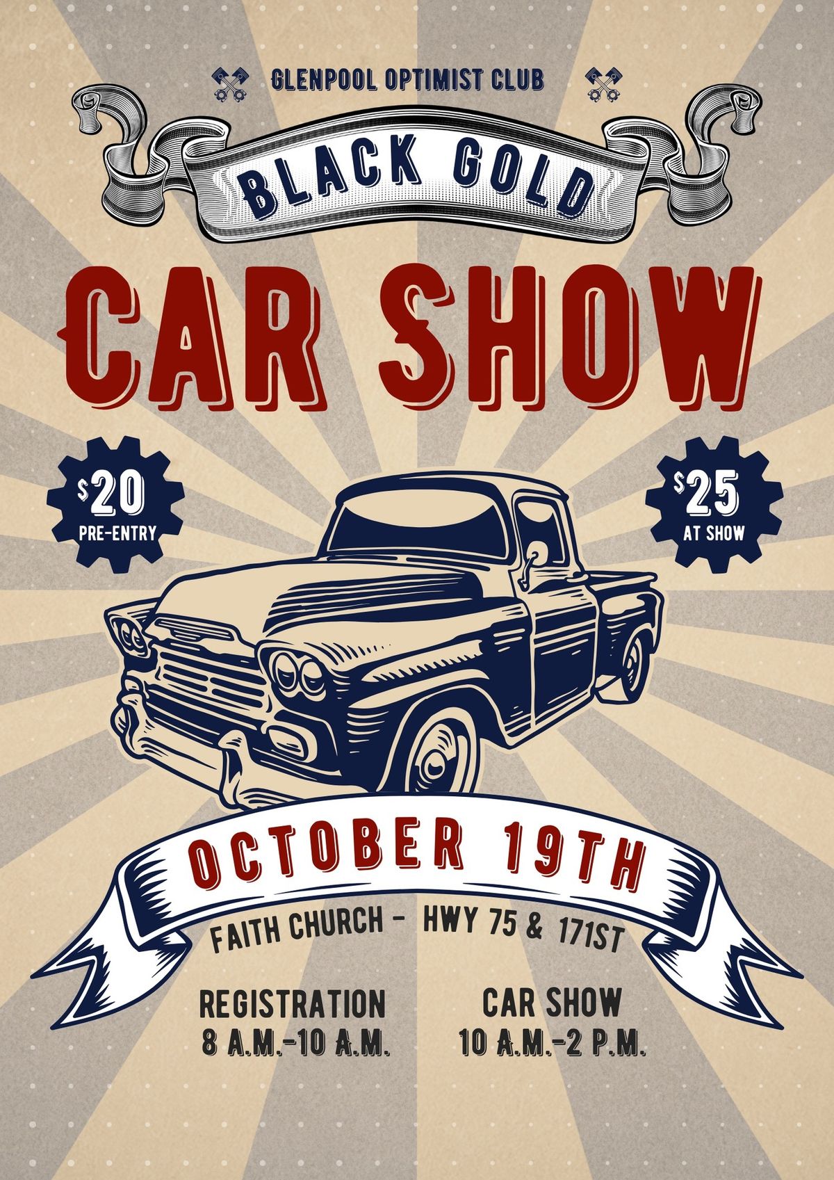 Annual Black Gold Car Show