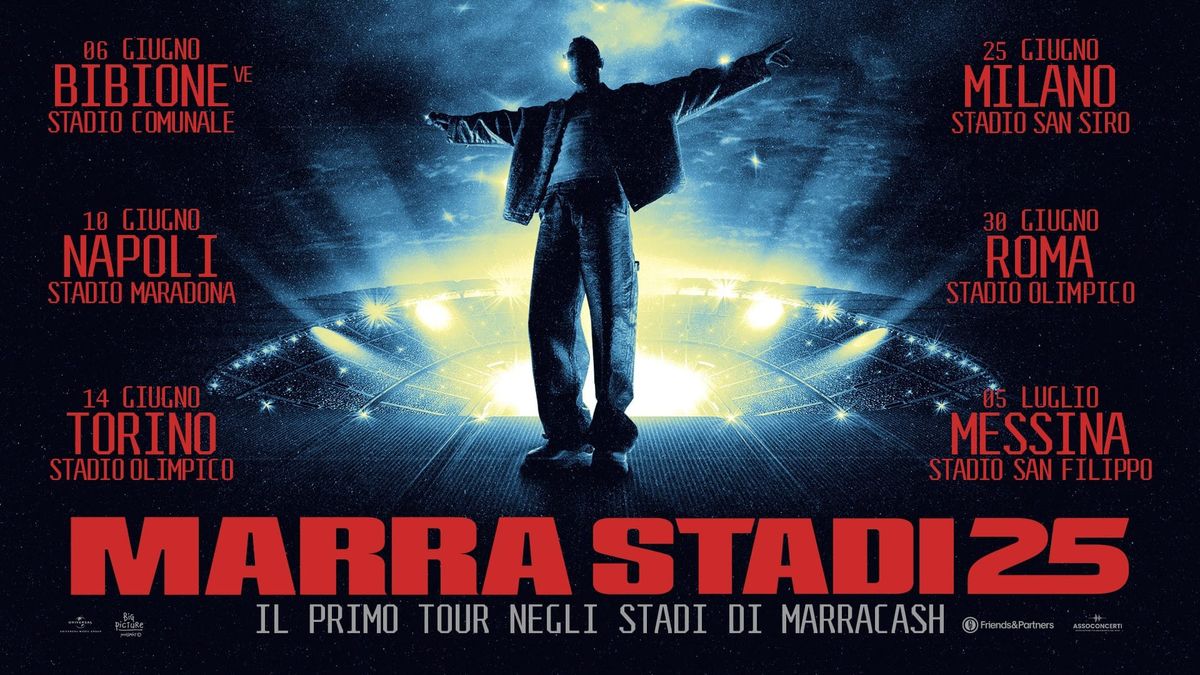 Bus per Marracash at Stadio Diego Armando Maradona - Napoli