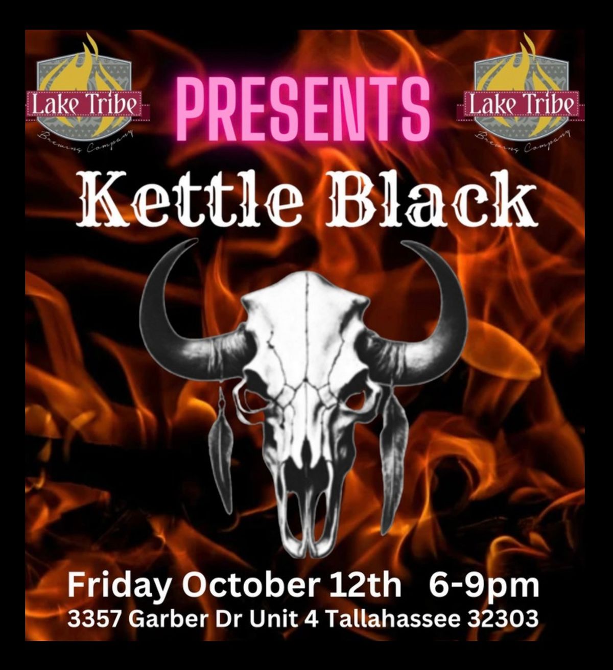 Kettle Black brings the party LIVE @ Lake Tribe Brewing