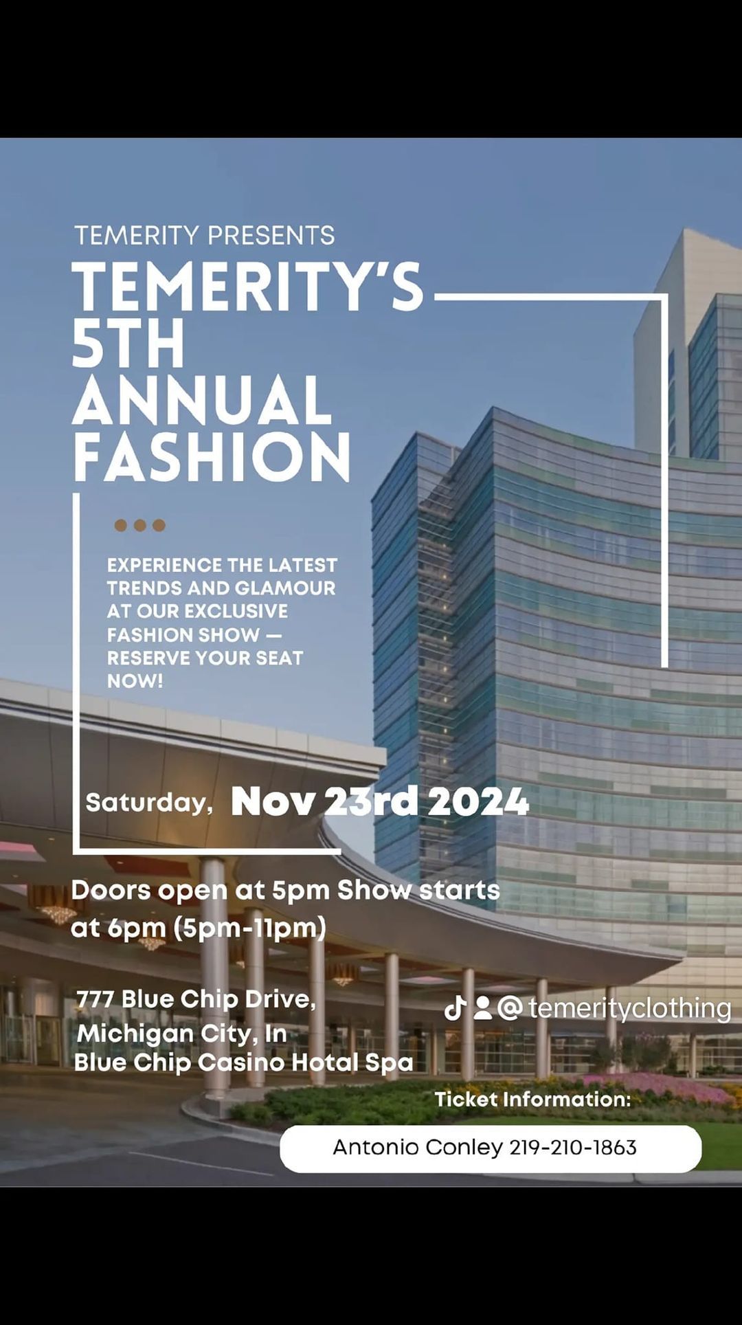 Temerity's 5th Annual Fashion Show