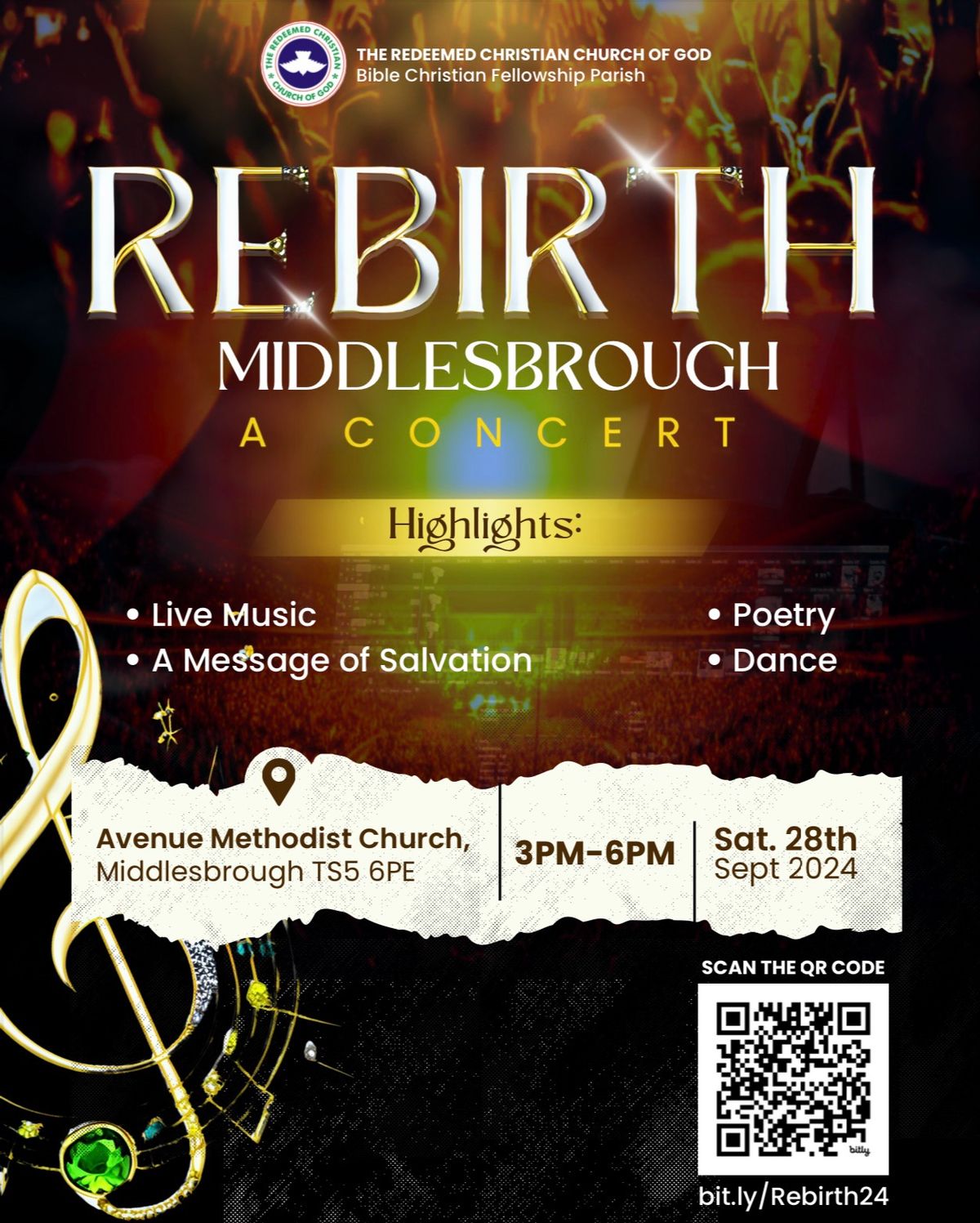 Rebirth Middlesbrough (A Concert)