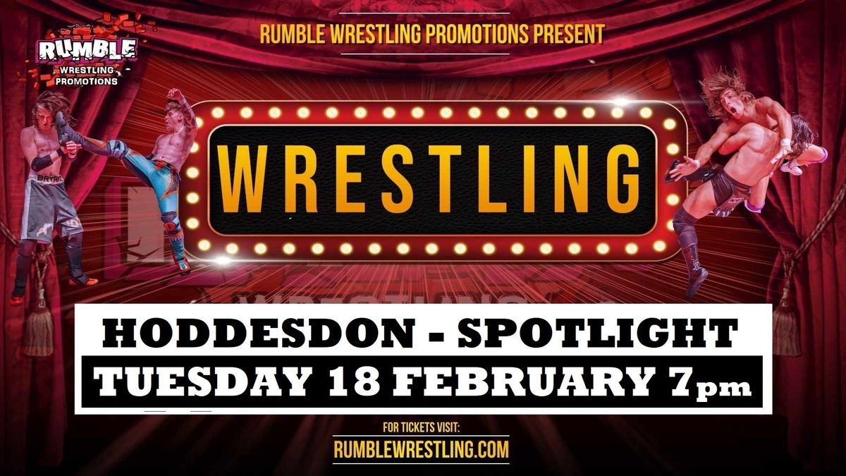 Rumble wrestling comes to Hoddesdon 2025