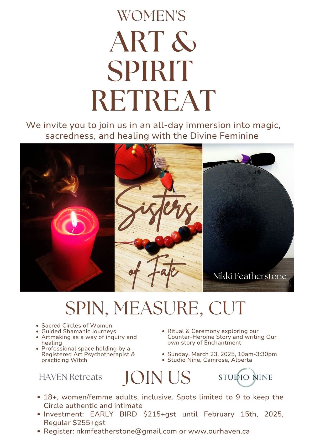  Sisters of Fate ~ Women's Art & Spirit Retreat