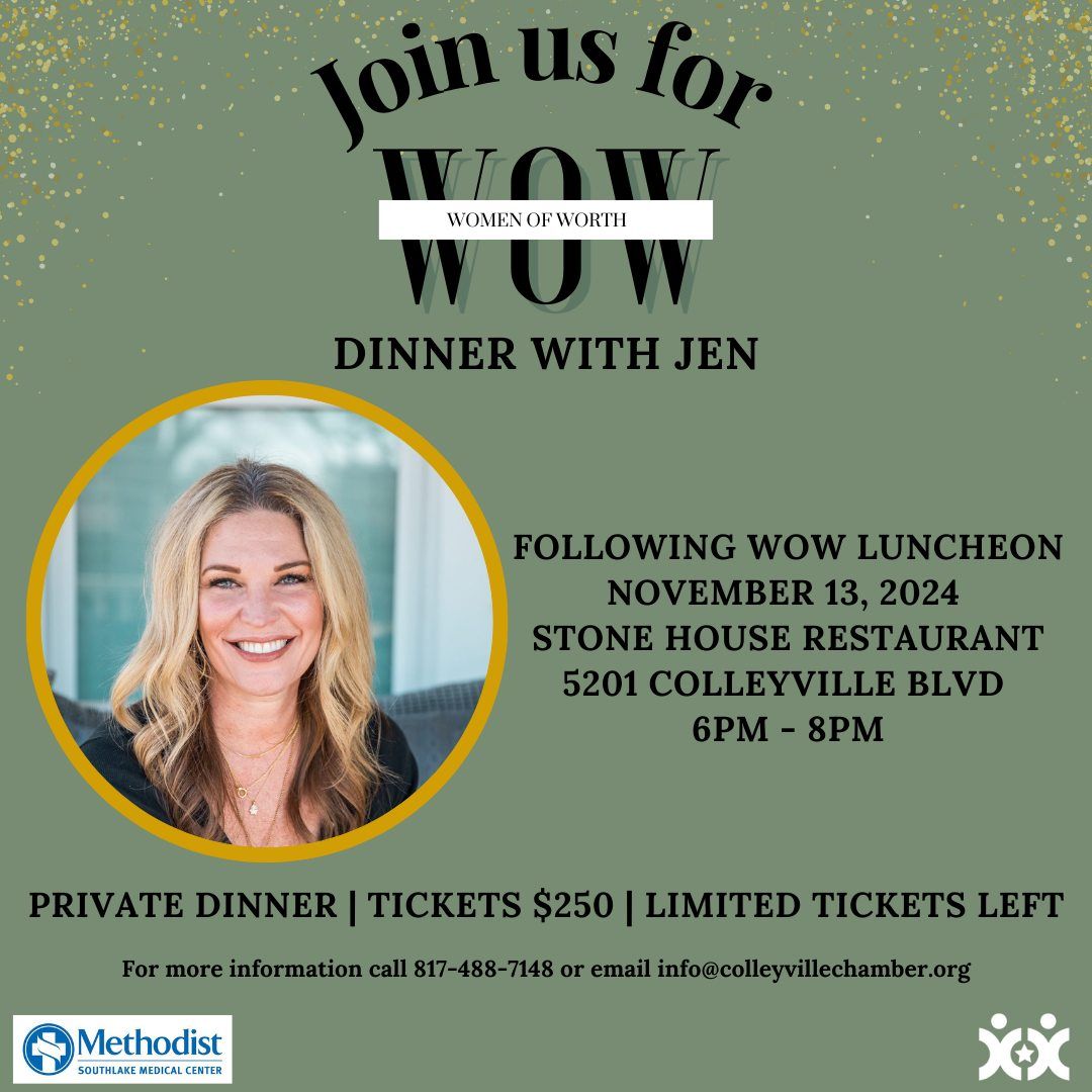  WOW! Women of Worth - Private Dinner with Jen Hatmaker