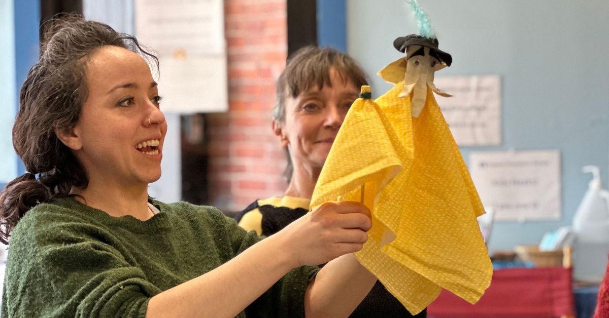 Recycled Rod Puppets Workshop w\/ Sandglass Theater (FREE!)