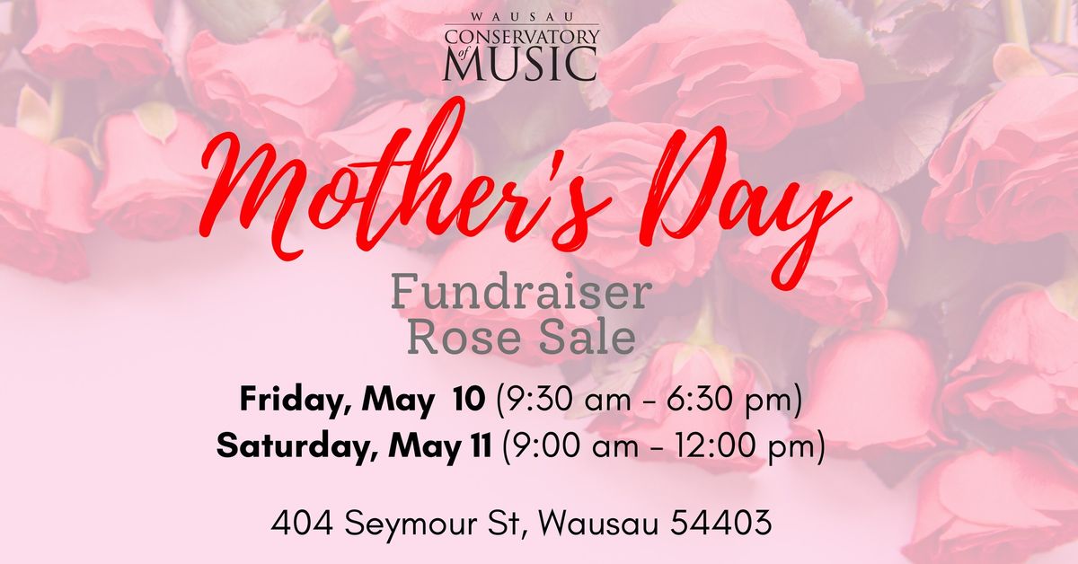 Mother's Day Fundraiser Rose Sale