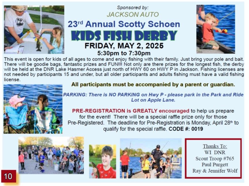 Scotty Schoen Youth Fish Derby