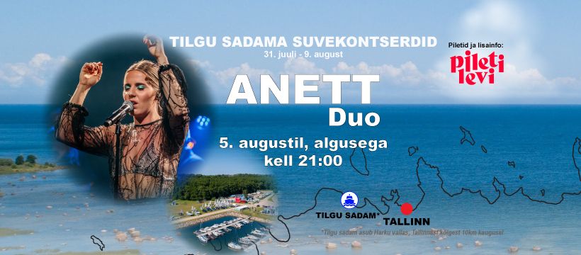 Anetti suvekontsert Tilgu sadamas