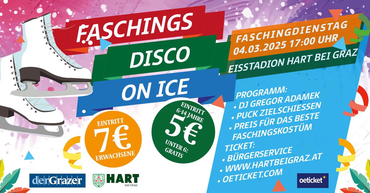 Faschingsdisco on Ice